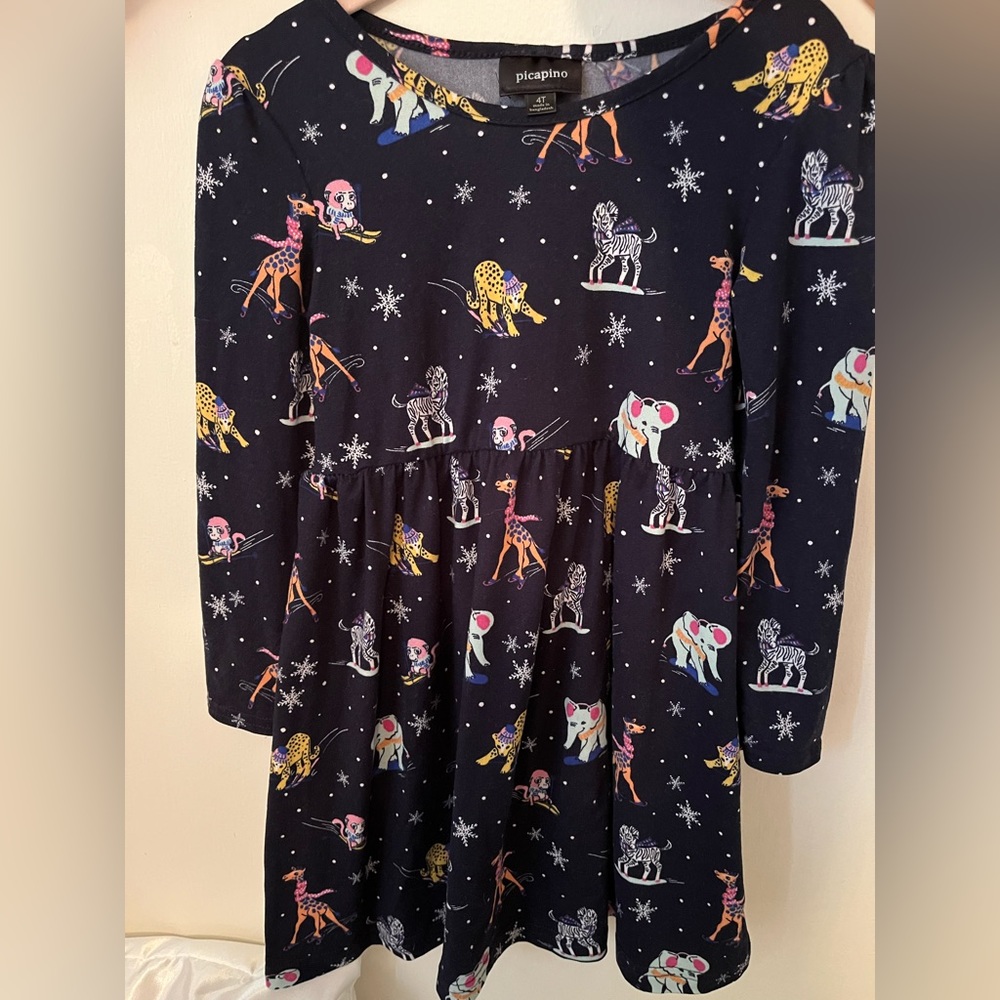 Little girl swing dress